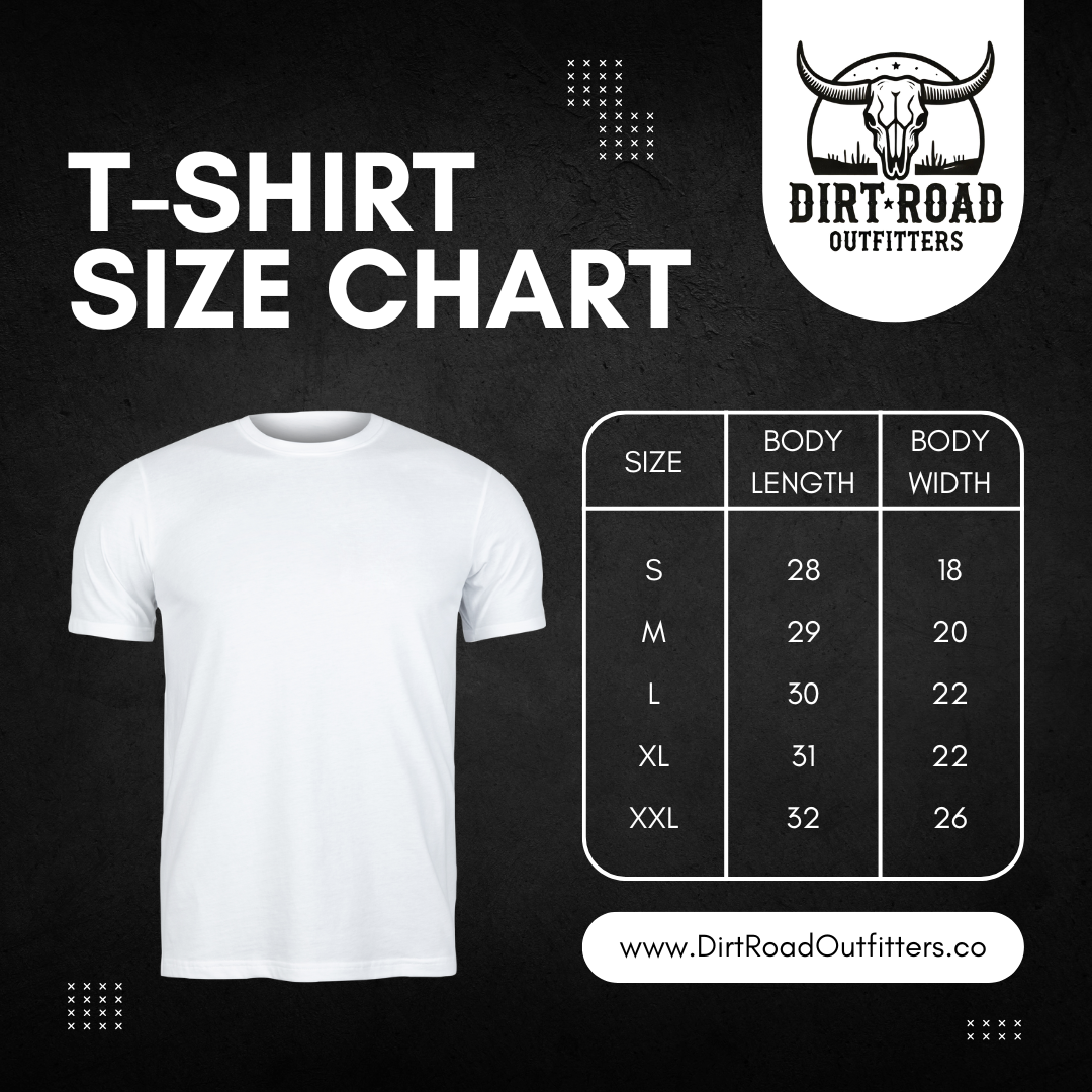 Dirt Road Outfitters "Country Life Essentials" Tee - White