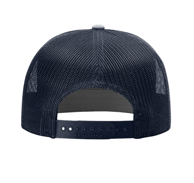 Dirt Road Outfitters "Patriot Bull" Trucker Hat - Navy Blue