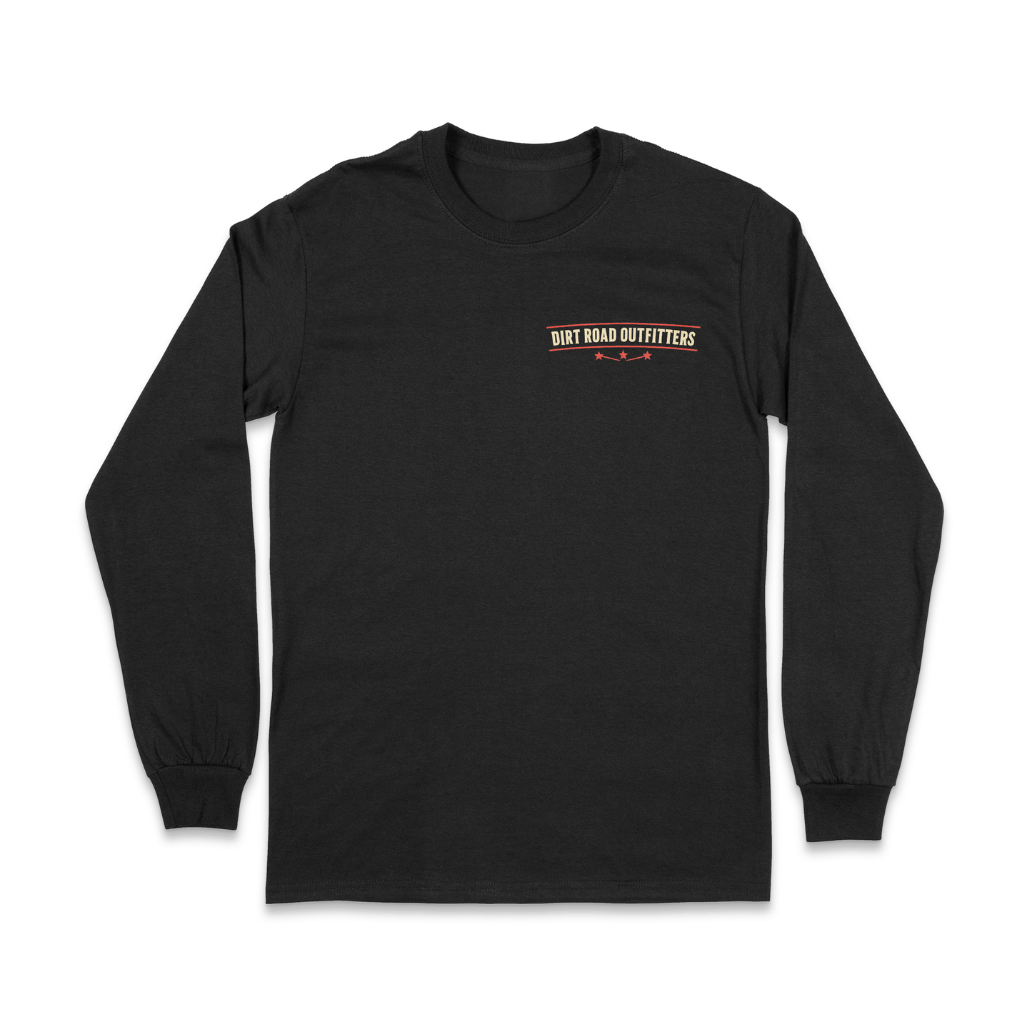 Dirt Road Outfitters "Raised by Dirt Roads" Heavyweight Long Sleeve Unisex Tee