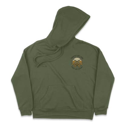 Dirt Road Outfitters "Country Boy Code" Pullover Hoodie - Military Green