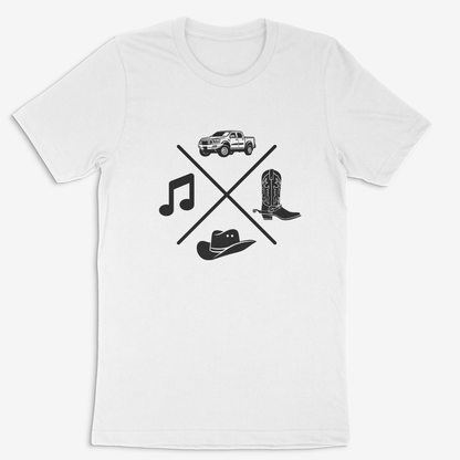 Dirt Road Outfitters "Country Life Essentials" Tee - White