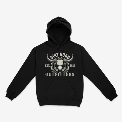 Dirt Road Outfitters "Established" Pullover Hoodie - Black