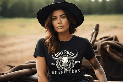 Dirt Road Outfitters "Established" Tee - Black