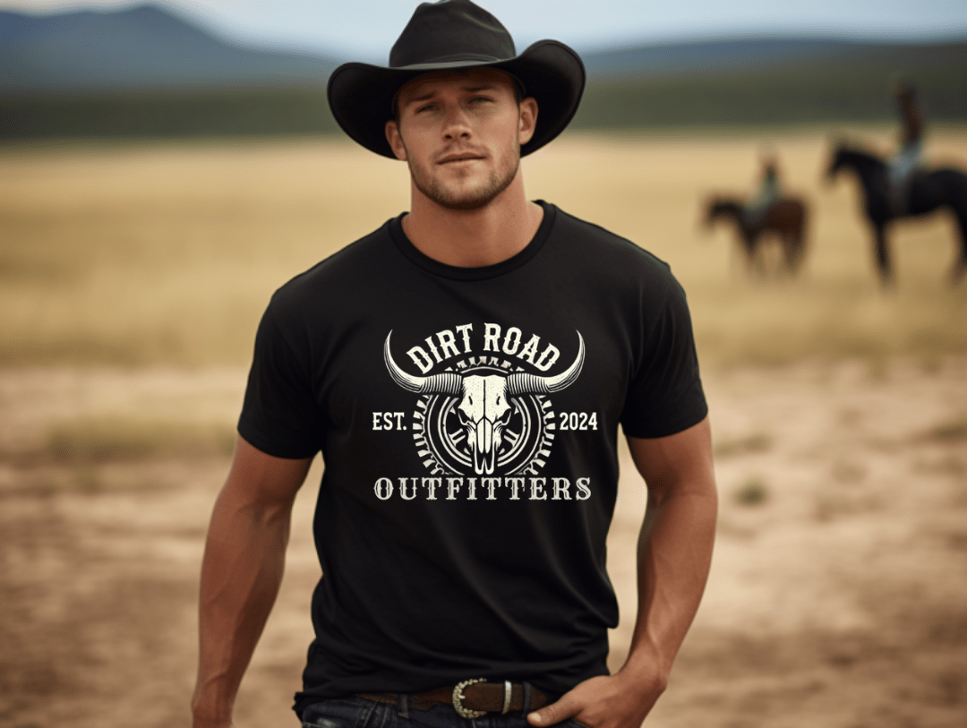 Dirt Road Outfitters "Established" Tee - Black