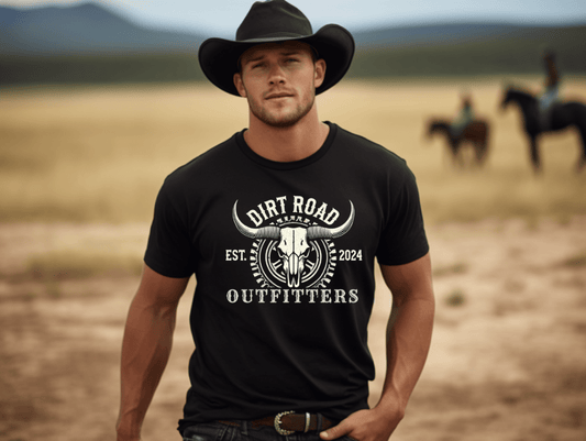 Dirt Road Outfitters "Established" Tee - Black