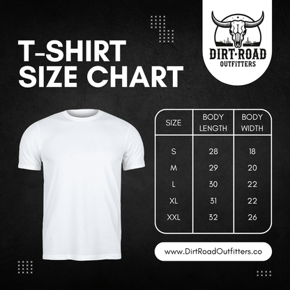 Dirt Road Outfitters "Cowboys and Country Music" Tee - White