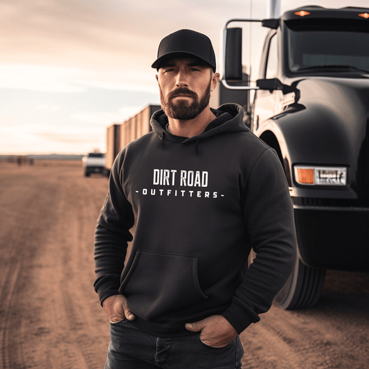 Dirt Road Outfitters - "OG" Pullover Hoodie - Black