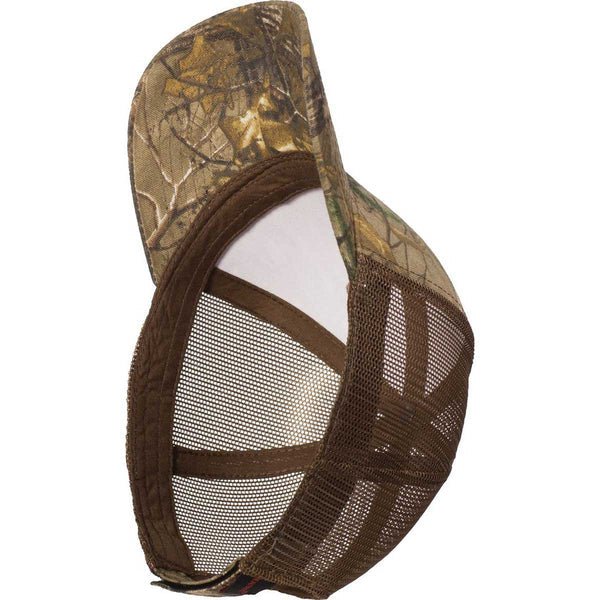 Dirt Road Outfitters "OG" Realtree Xtra/Brown Structured Camouflage Mesh Back Cap