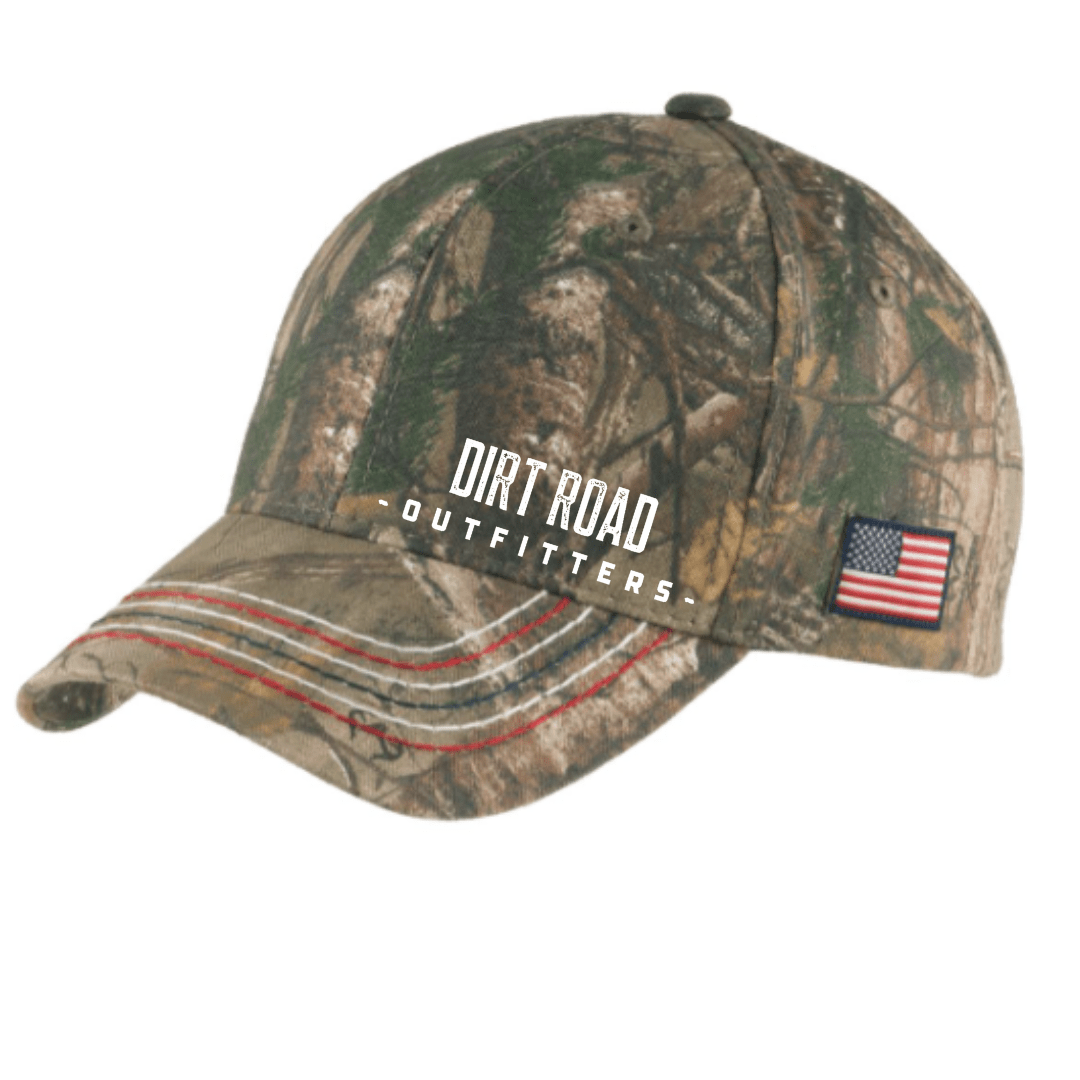 Dirt Road Outfitters "Patriot Camo" Baseball Cap