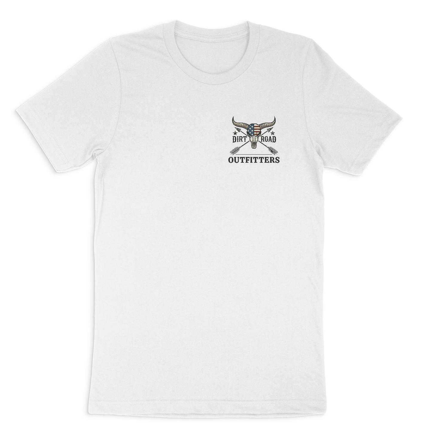 Dirt Road Outfitters "Save the American Family Farm" Tee - White