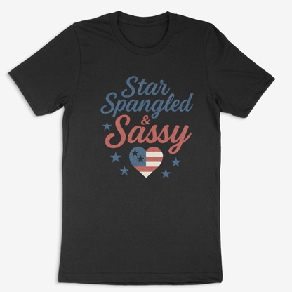 Dirt Road Outfitters "Star Spangled & Sassy" Tee - Black