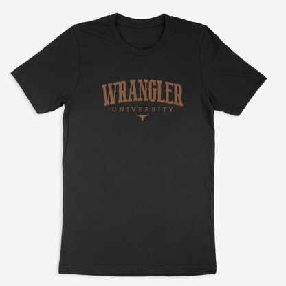 Dirt Road Outfitters "Wrangler University" Tee - Black